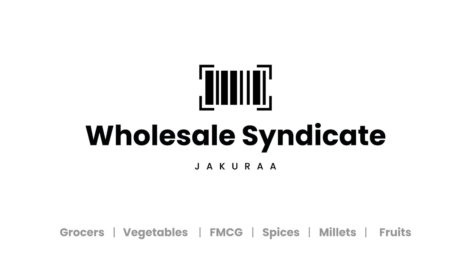 Official Wholesale Syndicate brand identity and logotype banner